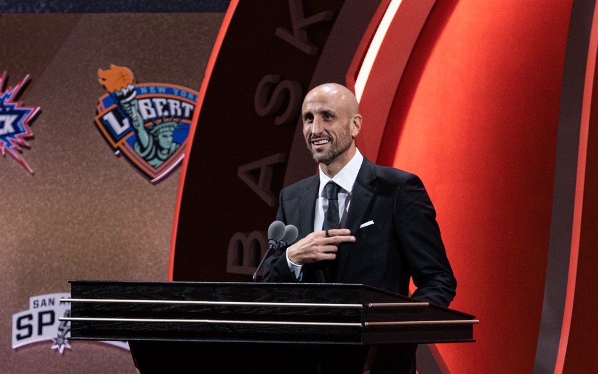 NBA: Abre Salón de la Fama sus puertas a Manu Ginóbili | Video