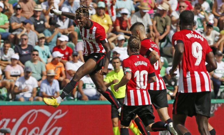 Nico Williams sigue las pautas de su hermano Iñaki en el Athletic
