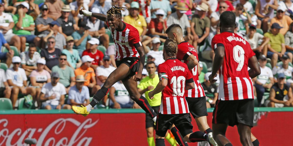 Nico Williams sigue las pautas de su hermano Iñaki en el Athletic