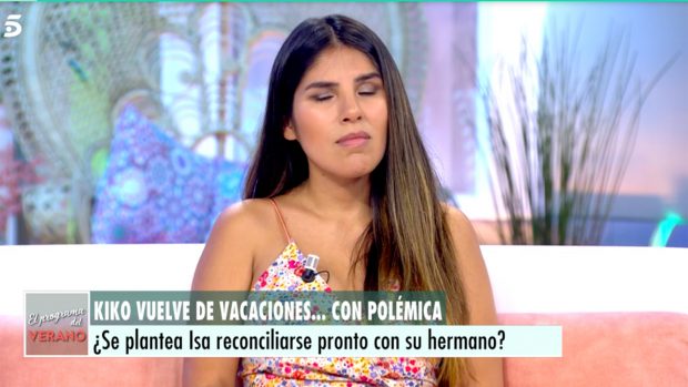 Isa Pantoja en 'El programa del verano' / Telecinco