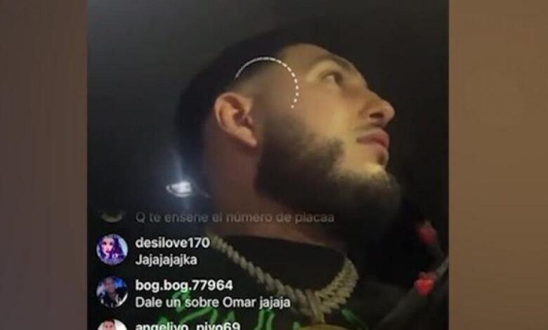 Nueva polémica: Omar Montes se encara con la policía y lo retransmite en directo