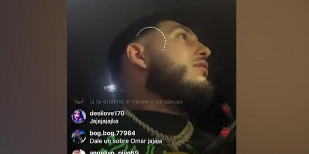 Nueva polémica: Omar Montes se encara con la policía y lo retransmite en directo