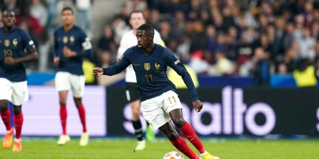 Orgulloso mensaje de Dembélé tras su regreso con Francia