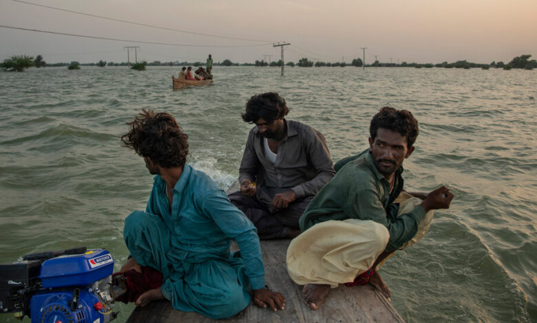 Pakistán sufre inundaciones récord, convirtiendo aldeas en islas