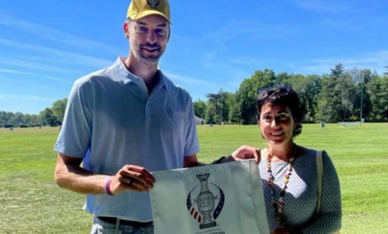 Pau Gasol, embajador de la Solheim Cup