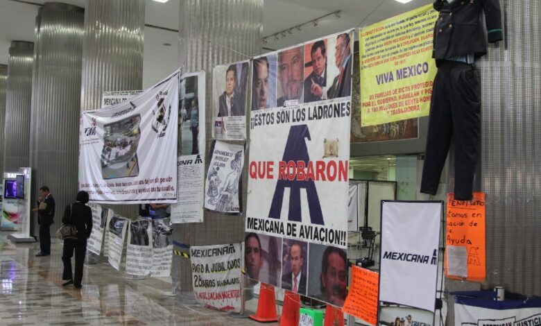 Plantón que duró 11 años en instalaciones de Mexicana ocasionó quebranto económico: AICM
