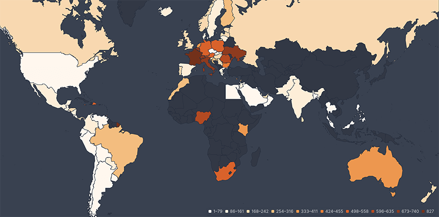 dinastía popularidad netflix mapa top 10s dinastía popularidad netflix mapa top 10s