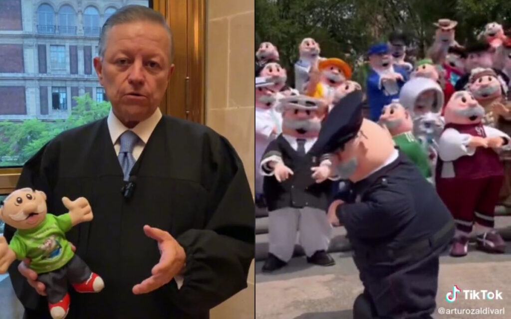 Presidente de la Suprema Corte habla sobre peluches del Dr. Simi en TikTok