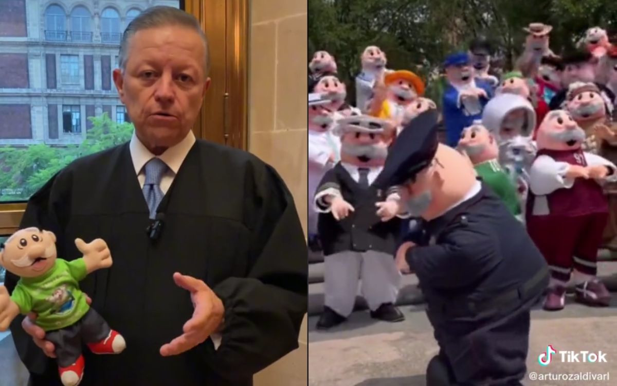 Presidente de la Suprema Corte habla sobre peluches del Dr. Simi en TikTok