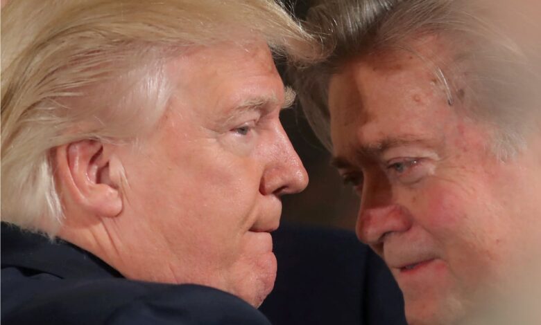 Prevén que Bannon, aliado de Trump, se entregue el jueves para enfrentar cargos en NY