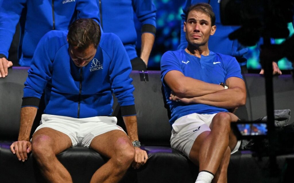 Rafa Nadal se retira de la Copa Laver tras la despedida de Roger Federer | Video