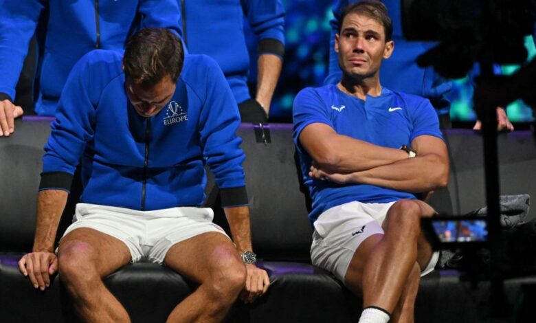 Rafa Nadal se retira de la Copa Laver tras la despedida de Roger Federer | Video