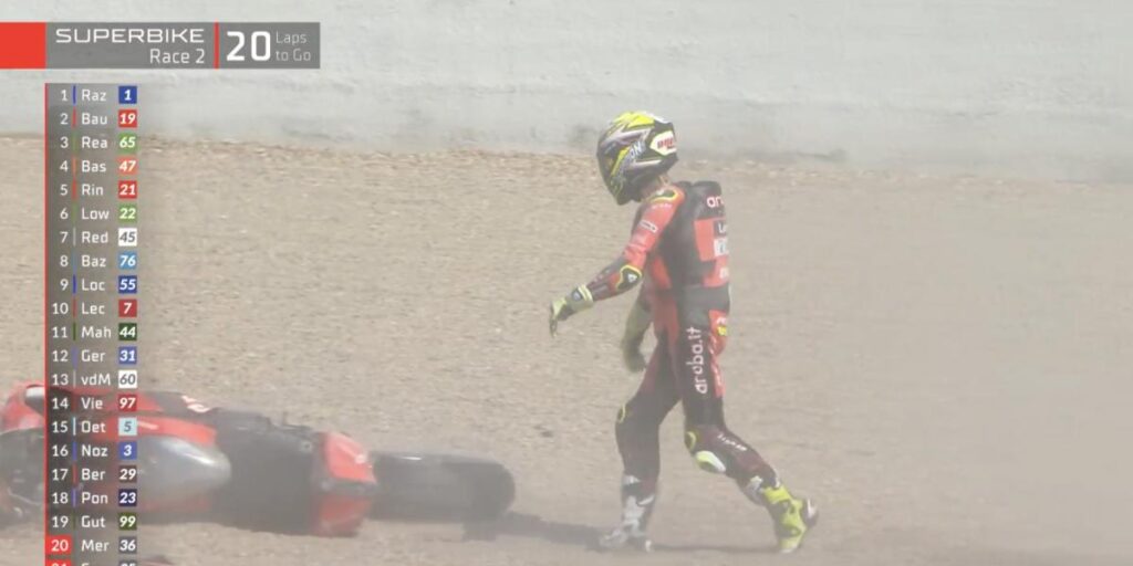 Raztatlioglu gana la carrera 2 y Rea choca con Bautista