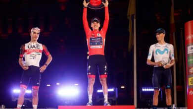 Remco Evenepoel celebra el título en La Vuelta a España 2022 | Video