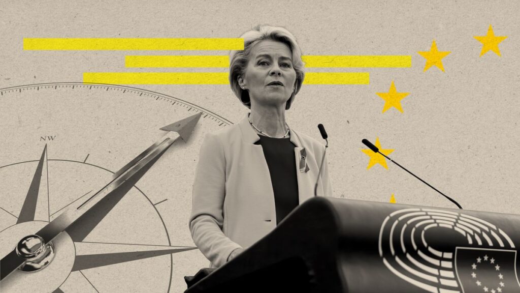 Retrato de la revolución pacífica de la UE a través de un discurso de Von der Leyen