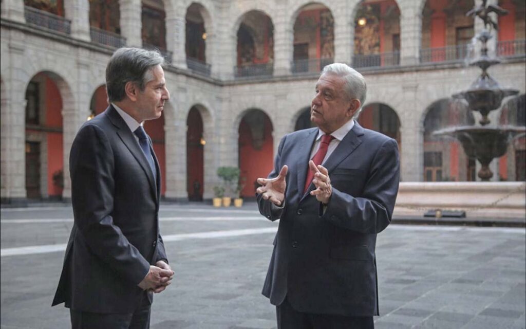 Reunión con Antony Blinken, sin agenda específica: AMLO