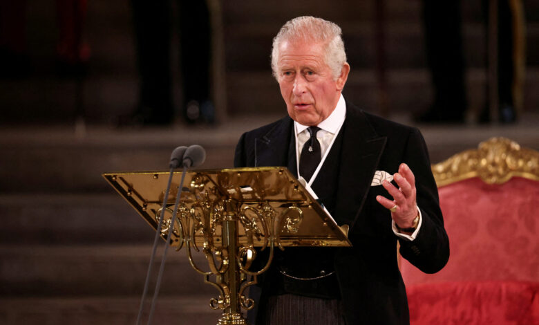 Rey Carlos III se dirige por primera vez al Parlamento británico: "No puedo evitar sentir el peso de la historia"