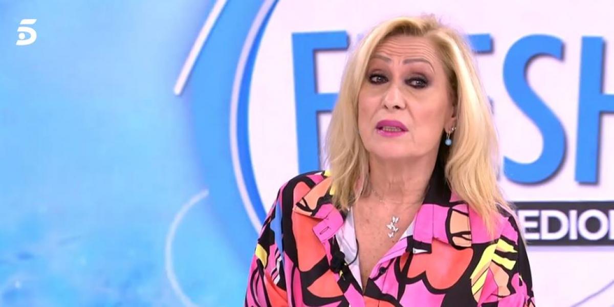 Rosa Benito reaparece en Telecinco para desmentir a Rocío Carrasco