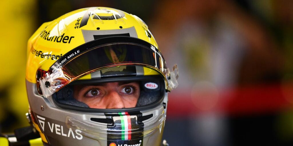 Sainz: “Quiero dar un buen espectáculo a los tifosi, se puede remontar”