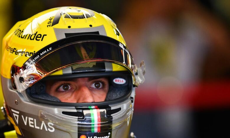 Sainz: “Quiero dar un buen espectáculo a los tifosi, se puede remontar”
