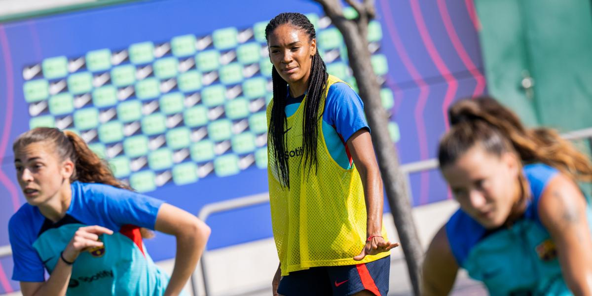 Salma Paralluelo, lista para debutar con el Barça ante su ex equipo