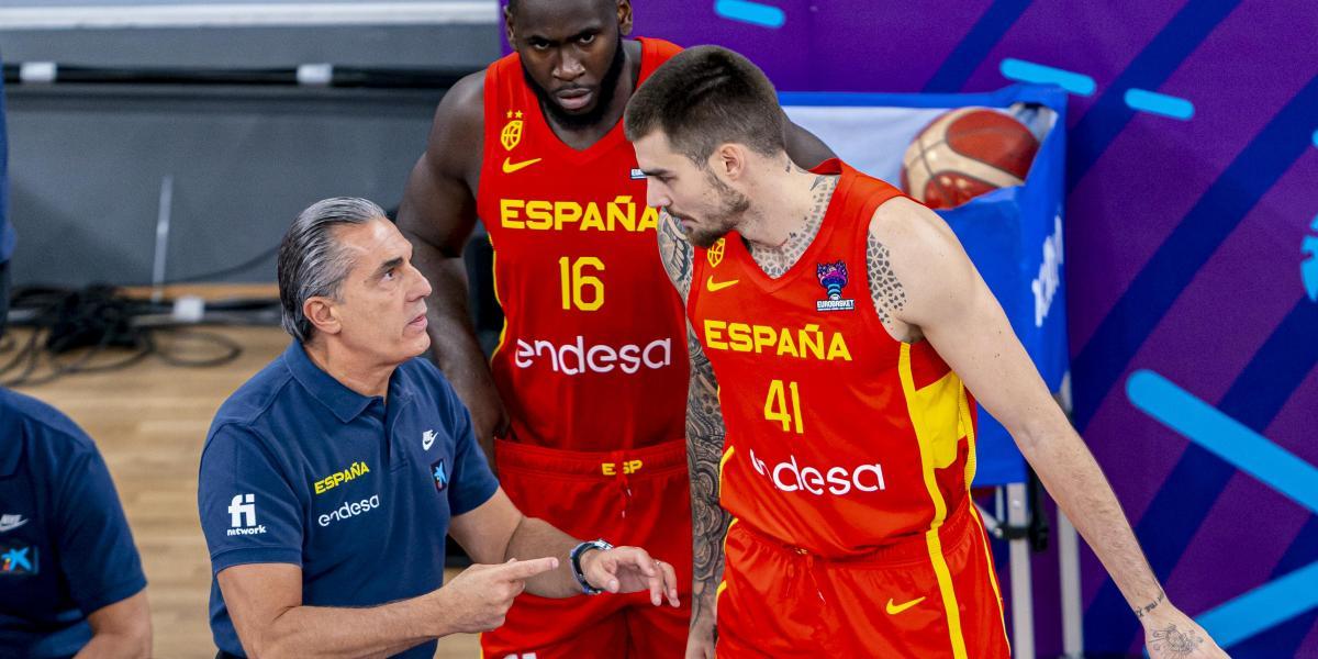 Scariolo: "Hay que repartir el desgaste"