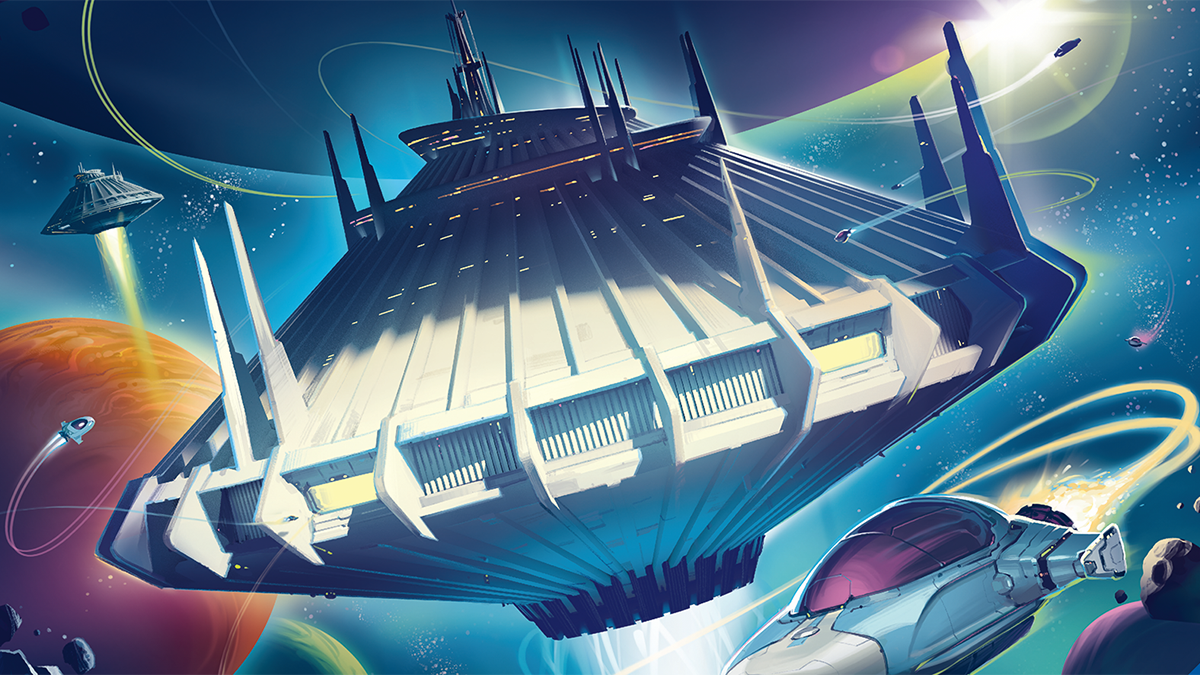 Se anuncia el juego de mesa Space Mountain