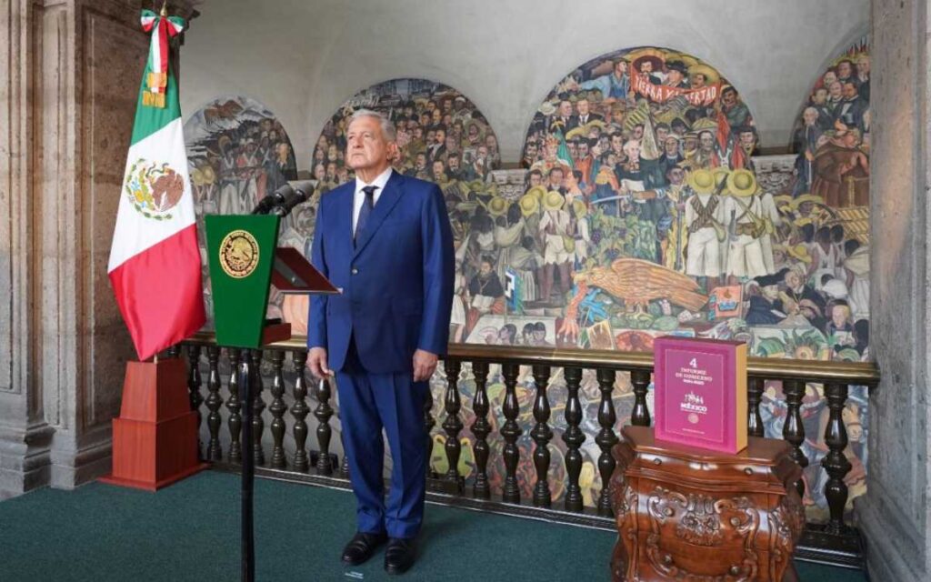 Se busca ‘sano’ desarrollo de la GN, no militarizar al país, dice AMLO en 4to informe