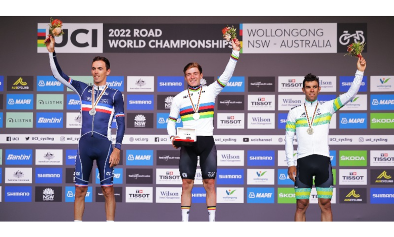 Se corona Remco Evenepoel campeón mundial de ruta en Wollongong 2022 | Video
