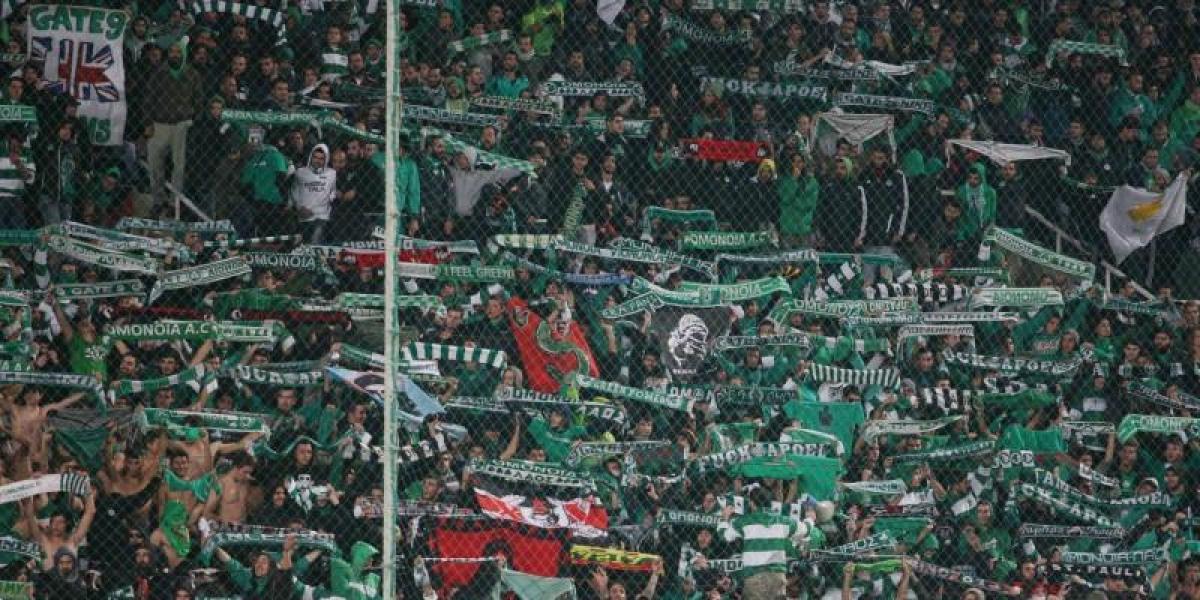 Se espera a 300 hinchas del Omonia