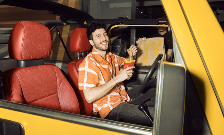Sebastián Yatra y McDonald's crean un menú disponible por un tiempo limitado