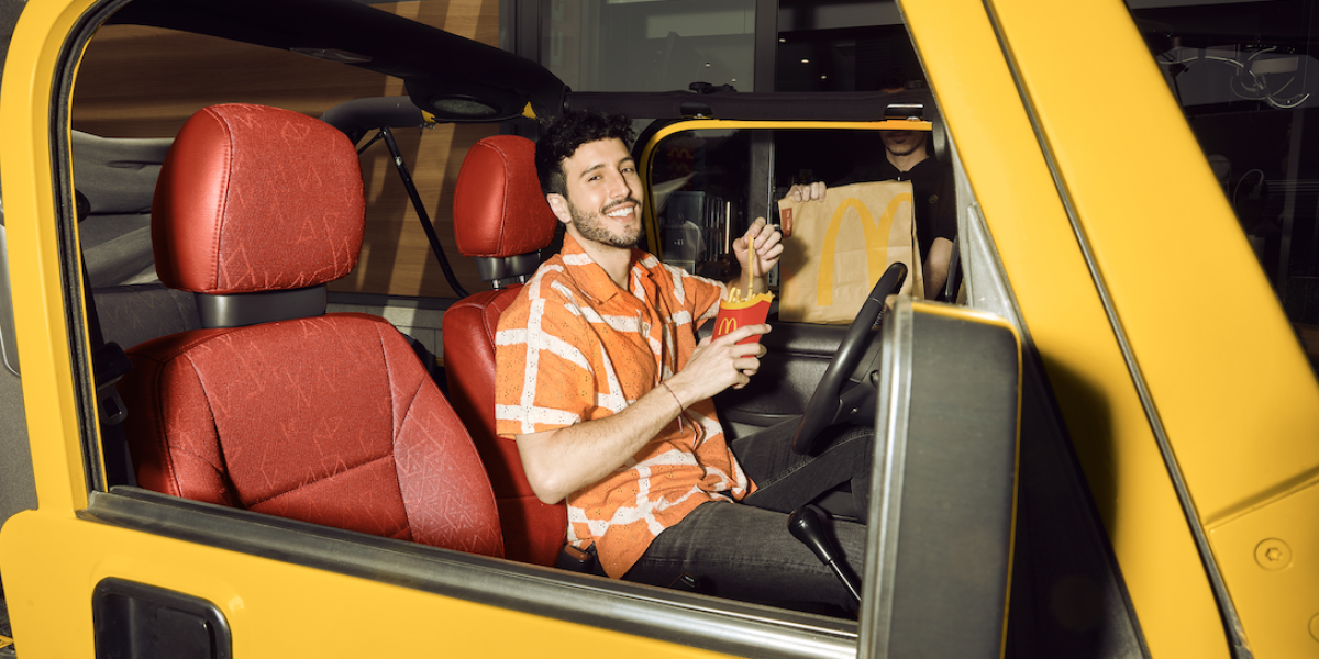 Sebastián Yatra y McDonald's crean un menú disponible por un tiempo limitado