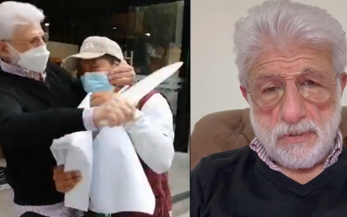 ‘Sentí mucho coraje que clausuraran mi negocio’: Daniel Tabe tras amenazar con un cuchillo a inspector de la CDMX | Videos