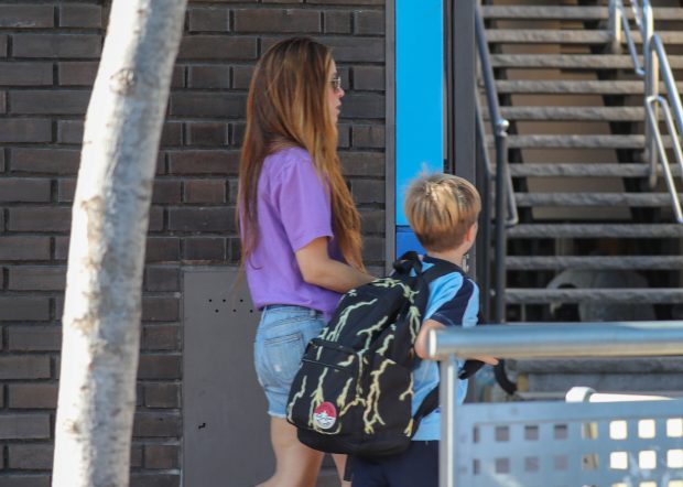 Shakira junto a su hijo / Gtres