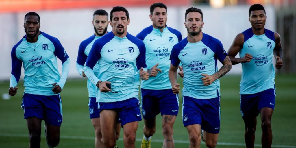 Simeone recupera a Giménez; Felipe, con 'dosificación de cargas'