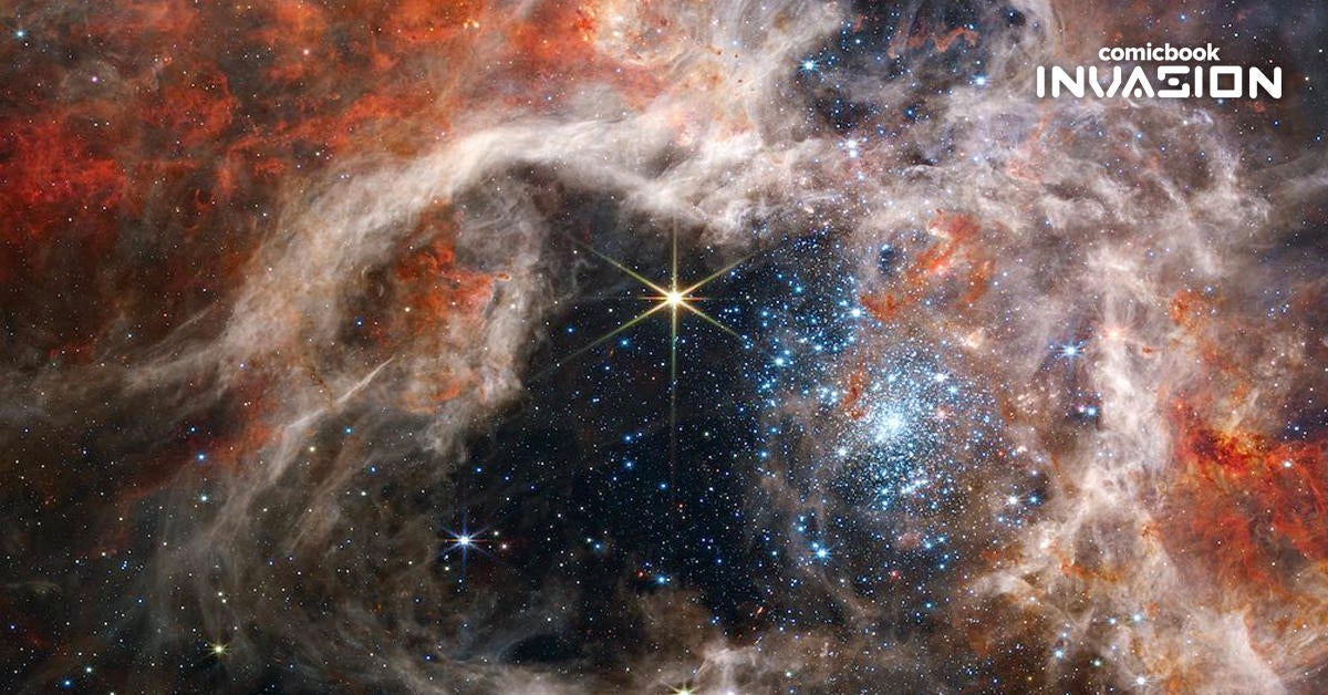 Telescopio Webb captura imagen de “Tarántula espacial”