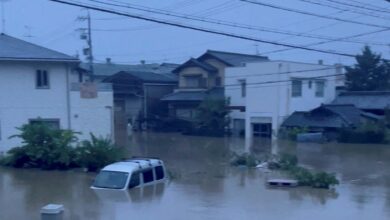Tifón azota el centro de Japón y deja dos muertos