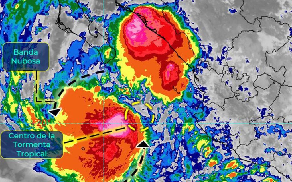 Tormenta tropical 'Madeline' | Esta es su trayectoria y los estados que afectará