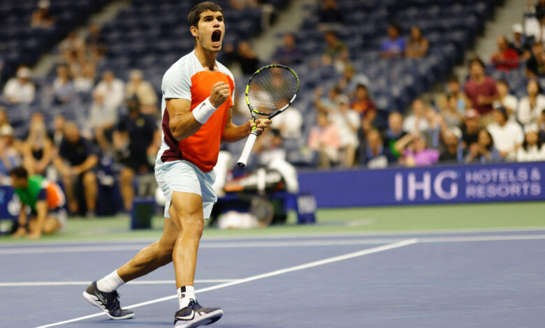 US Open 2022: Alcaraz libra dura batalla con Cilic y ya está en cuartos de final | Video