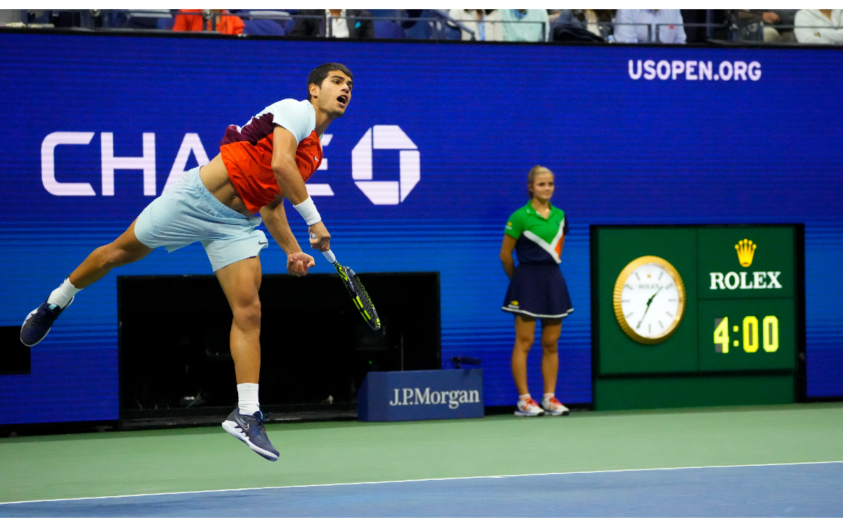 US Open 2022: Alcaraz resiste y avanza a sus primeras semifinales de Grand Slam | Video