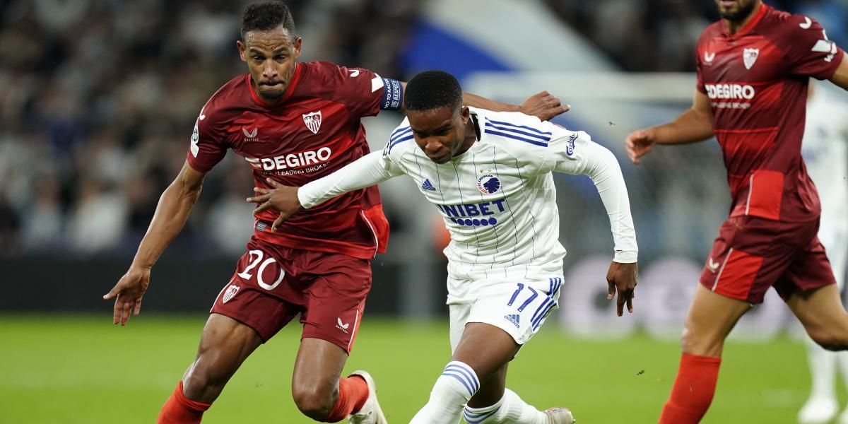 Un punto que sabe a poco para el Sevilla en Copenhague (0-0)