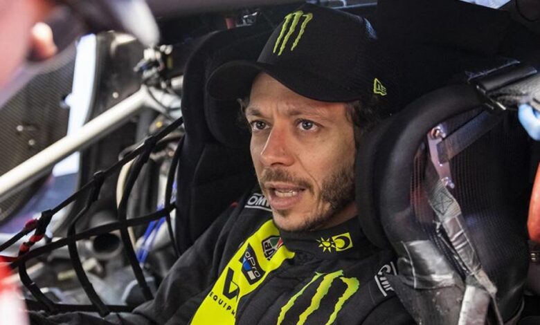 Valentino Rossi, Fisichella, Juncadella, Molina y Costa, en el Festival de la Velocidad