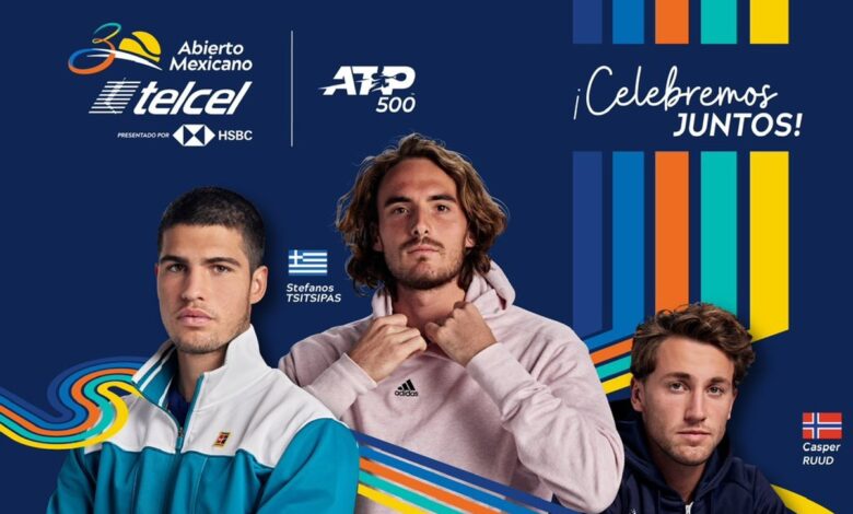 Vendrán Alcaraz y Ruud al Abierto Mexicano de Tenis 2023 | Video