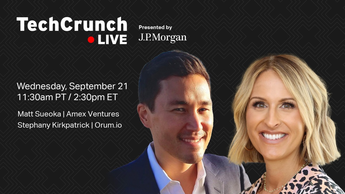 Venta de API con Orum y Amex Ventures en TechCrunch Live