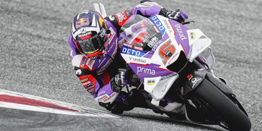 Zarco lidera el triplete Ducati; Márquez, el mejor del resto