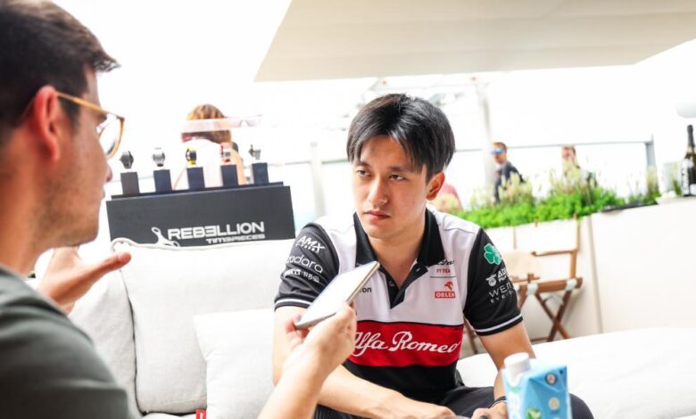 Zhou: "Siempre quise ser como Alonso"