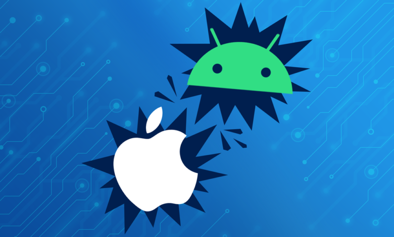 iPhone frente a Android