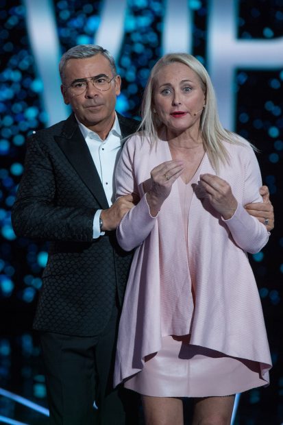 Jorge Javier Vázquez con Lucía Pariente 