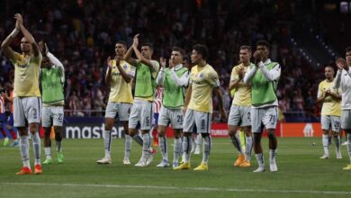 "El árbitro pitó el final después del 2-1 de los españoles, dos minutos más de lo añadido"