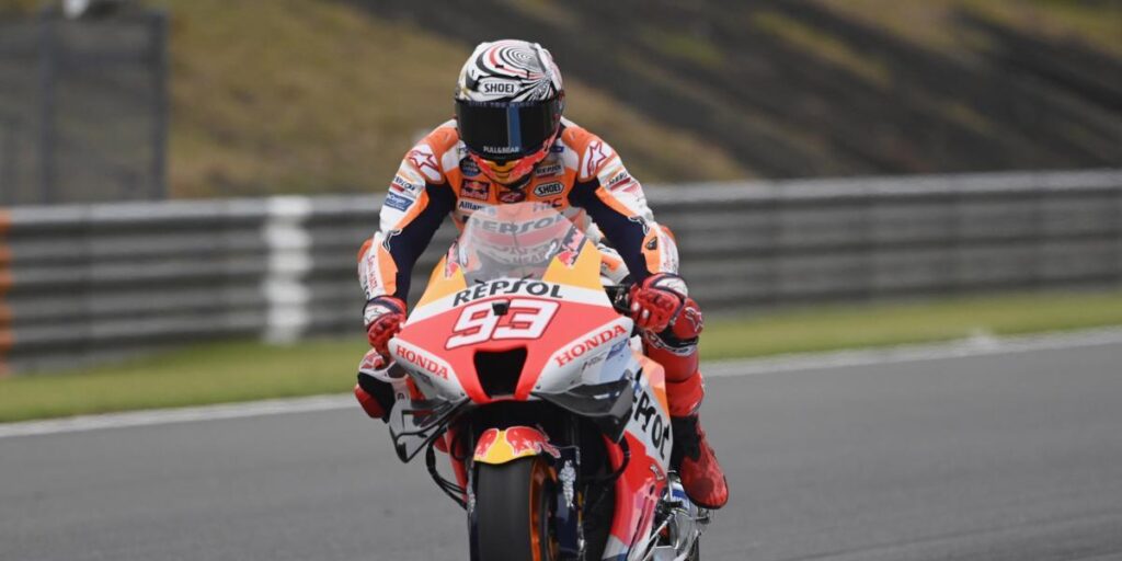 "Hacía tiempo que no lo hacía solo", destaca Marc Márquez